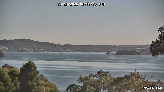 View over Lake Macquarie